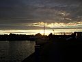 Glasson Dock sunset