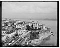Governor's Palace and sea wall, San Juan, P.R.