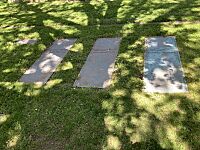 Graves of Fola La Follette (1882–1970), Belle Case La Follette (1859–1931), Robert M. La Follette Sr. (1855–1925), and Robert M. La Follette Jr. (1895–1953) at Forest Hill Cemetery, Madison, WI