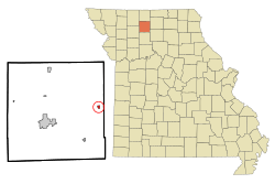 Location of Galt, Missouri