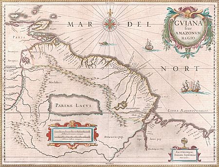 Guiana and Amazon Region - 1649