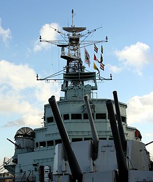 HMS Belfast - Superstructure