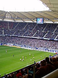 Hamburg AOL-Arena HSV-SGE