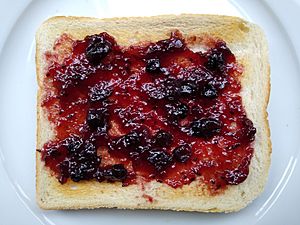 Hartley's blackcurrant jam