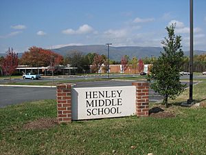 HenleyMiddleSchoolsign
