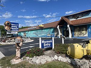 History of Diving Museum Front Entrance