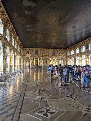 Interior of Tsarskoe Selo