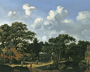 Jan van der Heyden - Crossroad in a Wood