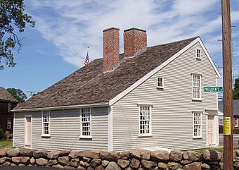 John Quincy Adams birthplace, Quincy, Massachusetts.JPG