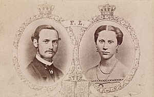 King FrederickVIIIof denmark and lovisa of sweden