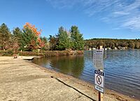 Lake Wyola State Park public beach