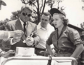 Lana Turner, Spencer Tracy, and George Sidney May 1947