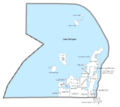 Leelanau County, MI census map