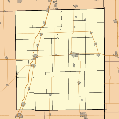 La Hogue, Illinois is located in Iroquois County, Illinois
