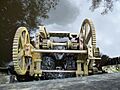 Machinery at Cwm Clydach pond - geograph.org.uk - 1358511
