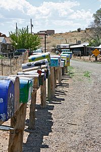 Mailboxes in Galisteo