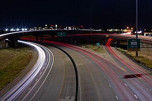 Marsha Sharp Freeway Light Trails