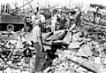 Mennonite Disaster Service clean up after the famous Udall, Kansas, tornado of May 25, 1955 (8067771707)