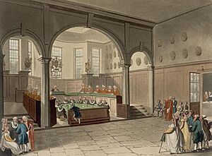 Microcosm of London Plate 031 - Doctors' Commons edited