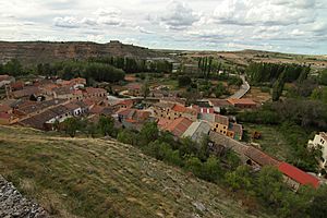 view of Montejo de la Vega de la Serrezuela from top