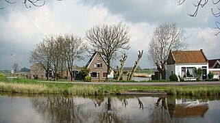 Neck, dorp in de gemeente Wormerland, Noord-Holland, Nederland (2008)