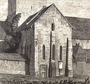 North transept of the Old Church, Dorking