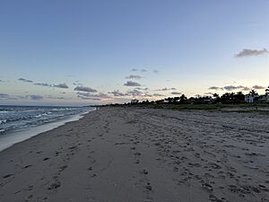 Northern Delray Beach facing southwards