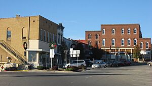 Northwestern corner of square in Paoli