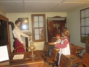 One-room school, Deaf Smith County, TX Museum IMG 4860