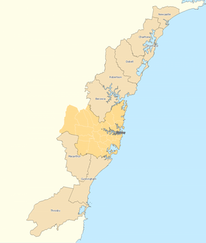 Outside Sydney divisions overview 2010