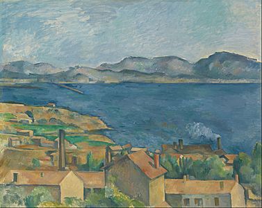 Paul Cézanne - The Bay of Marseilles, Seen from L'Estaque - Google Art Project