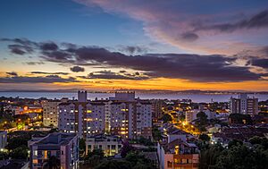 Porto Alegre Cityscape in the blue hour (explored) (24274935872)