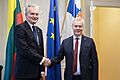 Prime Minister Rinne and the President of the Republic of Lithuania Gitanas Nausėda meeting in Helsinki 5.11.2019 (49017815758)