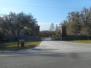 Putnam CR 21; Camp Shands Entrance