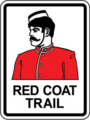 Red Coat Trail highway shield