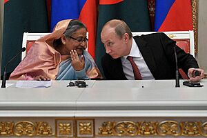 Russia-Bangladeshi talks Moscow 2013-01-15 11