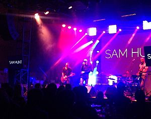 Sam Hunt concert 2014