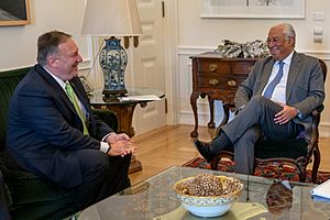 Secretary Pompeo Meets with Prime Minister António Costa (49172325166)