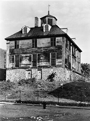 Shirley-Eustis House (Roxbury, MA) - exterior before restoration