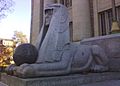 Sphinx at Salt Lake Masonic Temple, Utah