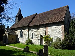 St Lawrence's Church Church, Church Road, Caterham (NHLE Code 1377607)