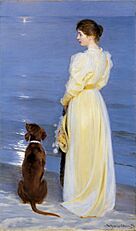 Summer evening at Skagen - P.S. Krøyer - Google Cultural Institute