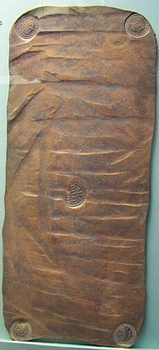 Swedish plate money in the British Museum