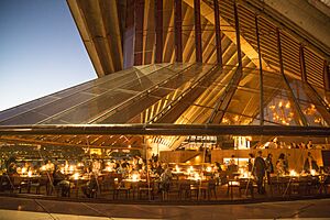 Sydney Opera House restaurant April 2019