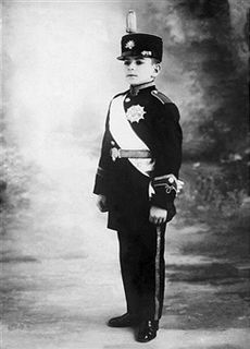 The Prince Mohammad Reza Pahlavi in 1930