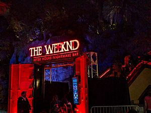 The Weeknd Universal Studios Hollywood
