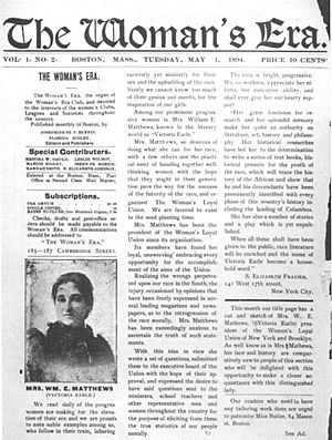 The Woman's Era - May 1 1894