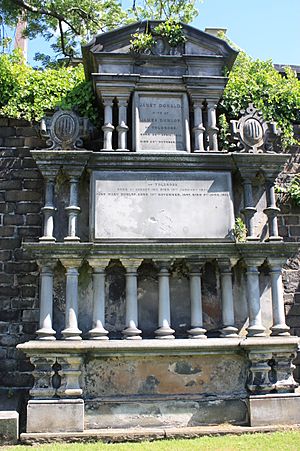 The grave of James Dunlop of Tolcross, Glasgow Necropolis