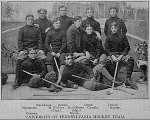 University of Pennsylvania Hockey Team 1897