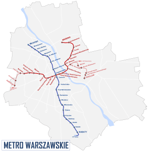 Warszawa metro plan1